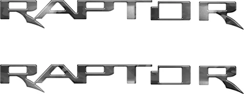 Miniatura 19 de Insertos de emblema para capó - Compatible con Ford F-150/Bronco Raptor 2021-2026 * Color OE: plata icónica