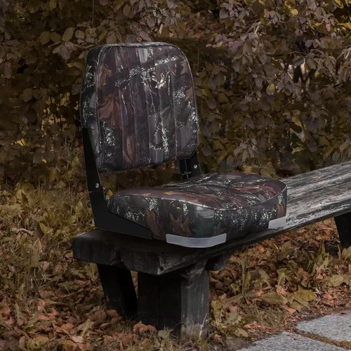 Miniatura 7 de Asiento de bote plegable Leader Accessories B-Camo/Bisagra negra
