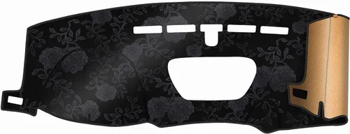Miniatura 49 de TUCAREST Funda para salpicadero Compatible con Ch-Evy Silverado 1500/2500 HD/3500 HD 2019-2023, GM-C Sierra/HD 2500/ HD 3500 2019-2023, alfombrilla