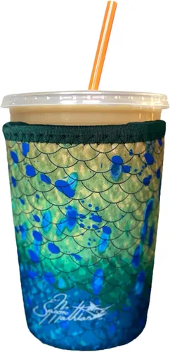 Miniatura 53 de Funda Koverz para café helado, funda aislante de neopreno para taza, se ajusta a una taza de café de 32 Oz., lavable y reutilizable, accesorios