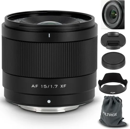 Miniatura 16 de VILTROX 9mm F2.8 XF-Mount APS-C Lente para Fuji, Lente Prime de Enfoque Automático Ultra-Amplio para Cámaras Fujifilm Fuji X-Mount X-E4 X-E5 X-H1