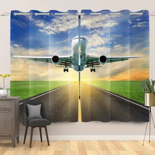 Miniatura 12 de Cortinas opacas de fútbol para dormitorio de niños, con temática deportiva, para sala de fútbol, cortinas de fútbol en blanco y negro