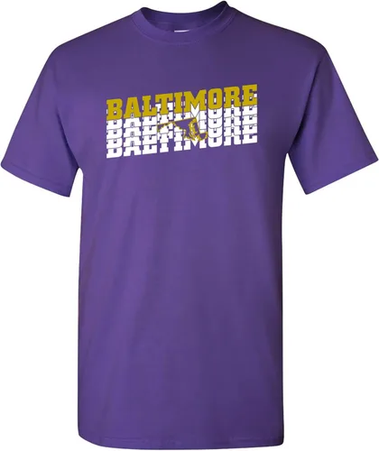 Miniatura 26 de UGP Campus Apparel Retro Repeat - Camiseta deportiva del orgullo de la ciudad Bosque Filadelfia