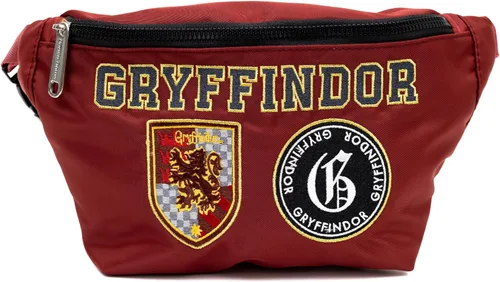 Bolsa de The Wizarding World of Harry Potter, riñonera con parches bordados para casas de Hogwarts, Parches Gryffindor, The Wizarding World of Harry