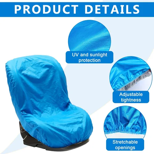 Miniatura 5 de BBTO 2 fundas para asiento de automóvil, protector reflectante para asiento de automóvil, protector reflectante para asiento de automóvil
