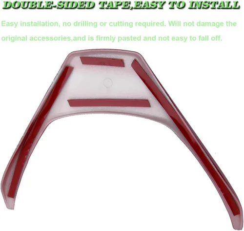 Miniatura 4 de Cubierta del panel del volante, accesorios para interior del automóvil, fibra de carbono, ABS, decoración interior de automóvil, adornos