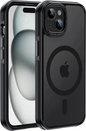 Miniatura 27 de Funda magnética fuerte para iPhone 12 Pro Max [Protección de grado militar de 10 pies] Compatible con MagSafe, funda protectora a prueba de golpes