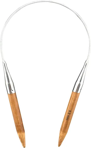 Miniatura 14 de Mdoker Aguja de tejer circular de bambú tamaño 4 24 pulgadas agujas de tejer circulares para tejer a mano DIY y cualquier proyecto de hilo de tejido