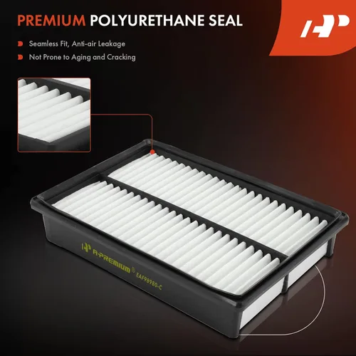 Miniatura 5 de A-Premium Filtro de aire de motor compatible con Mazda 3 2004-2013, 3 Sport 2009-2013, 5 2006-2010 2012-2017, 2.0L 2.3L 2.5L