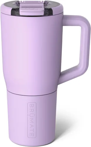 Miniatura 34 de BrüMate Müv – Taza de café térmica de 25 onzas, 100% a prueba de fugas, con asa y tapa, taza de café de acero inoxidable para viaje, taza de café