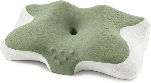 Miniatura 16 de Almohada cervical para aliviar el dolor de cuello, almohadas ergonómicas refrescantes de espuma viscoelástica para dormir, almohada de apoyo