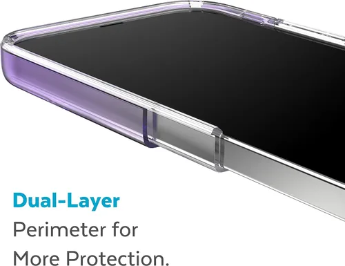 Miniatura 5 de Speck Funda transparente para iPhone 14 Pro Max, protección contra caídas, resistente a los arañazos, funda delgada de doble capa para iPhone de 6.7