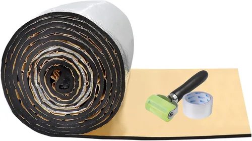 Miniatura 10 de Alfombrilla Insonorizante Resistente al Calor de 5/8 Pulgadas de Grosor, Espuma de Celda Cerrada de 15 mm para Capó de Automóvil, Aislamiento