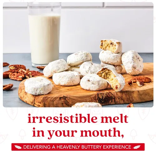 Miniatura 4 de David's Cookies Galletas gourmet con sabor a mantequilla para el Día del Padre con nueces crujientes – Deliciosa cesta de regalo ideal para papás