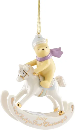 Miniatura 4 de Lenox - Adorno navideño de Campanilla con un lazo navideño, multicolor, modelo 2021