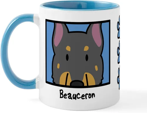Miniatura 60 de CafePress Taza de café de cerámica Anime American Eskimo de 11 oz (11.0 fl oz)
