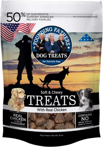 Miniatura 4 de Founding Fathers Golosinas suaves y masticables para perros, cordero, 16 onzas (paquete de 1)