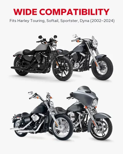 Miniatura 6 de Cubiertas para tuercas de eje delantero, tapas de tuerca de eje CNC compatibles con Harley Davidson Touring Dyna Sportster Trike Softail Street