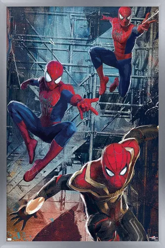 Miniatura 13 de Trends International Marvel Spider-Man: No Way Home - Póster de pared de trío, 14.725 x 22.375 pulgadas, versión premium sin marco