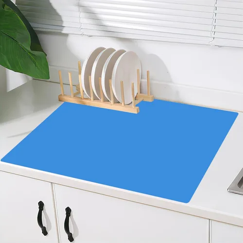 Miniatura 35 de Tapete de silicona súper grande, 120 x 24 pulgadas, tapete de silicona para encimera de cocina, tapete antideslizante resistente al calor, tapete