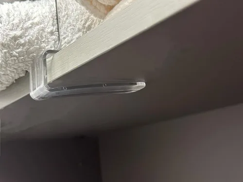 Miniatura 6 de LikeU Divisores de Estantes Acrílicos para Armarios, 4 PCS Divisores de Estantes de Madera, Separadores de Estantes Transparentes, Perfectos