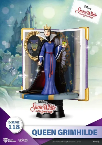 Miniatura 3 de Beast Kingdom Serie de libros de cuentos de Disney: Estatua de Grimhilde DS-118 D-Stage