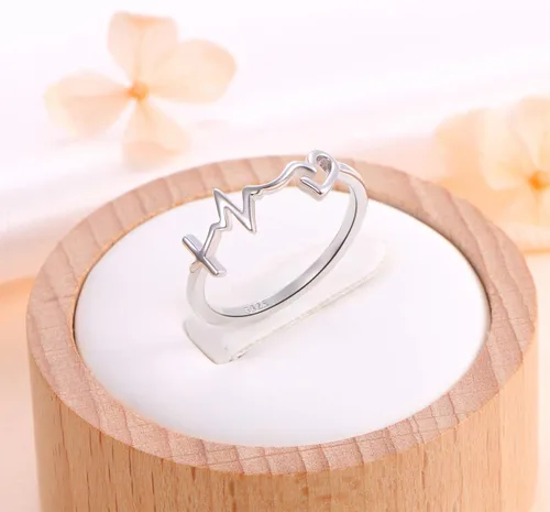 Miniatura 4 de Anillo de plata de ley S925 para mujer, niña, joyería cristiana