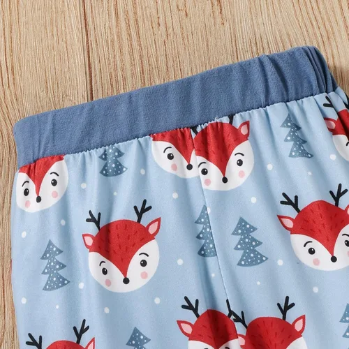 Miniatura 6 de Dimoybabe Conjunto de ropa para bebé recién nacido 3 piezas mameluco de manga larga pantalones sombrero