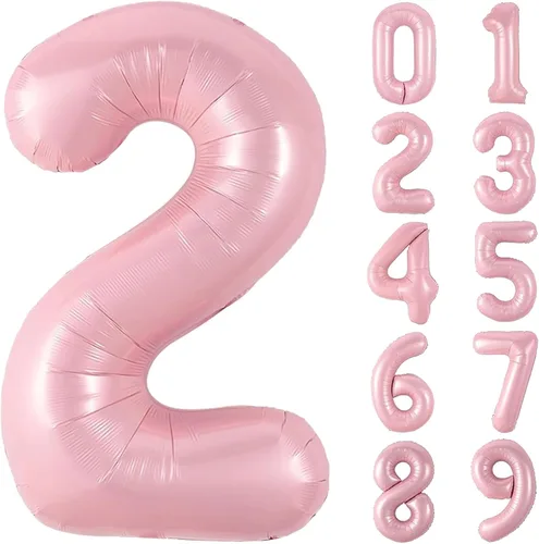 Miniatura 92 de Decoración de Cumpleaños de Sirena Globos de Lámina de Números Grandes de Sirena para Niñas Bajo el Mar Tema de Sirena Baby Shower Recuerdos
