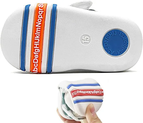 Miniatura 13 de OAISNIT Zapatos deportivos ligeros para bebés, niños y niñas, transpirables, antideslizantes, para primeros pasos
