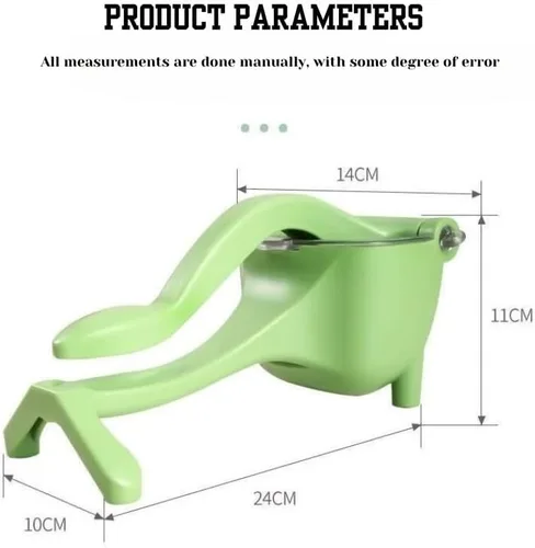 Miniatura 6 de Exprimidor manual de cítricos – Exprimidor manual de limón para naranja, lima, pomelo – Extractor de jugo resistente – Exprimidor de mano fácil