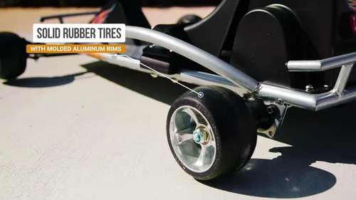 Miniatura 5 de Razor Ground Force One - Go Kart eléctrico para mayores de 8 años, hasta 12 MPH, hasta 40 minutos de uso continuo, acelerador de velocidad variable