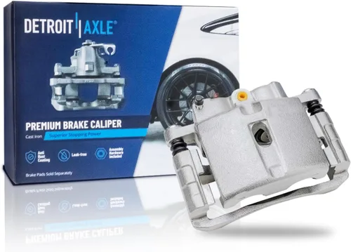 Miniatura 126 de Detroit Axle - Pinza de freno trasera izquierda para Chevrolet Equinox Captiva Sport GMC Terrain Saturn Vue Pontiac Torrent Pinza de freno lateral