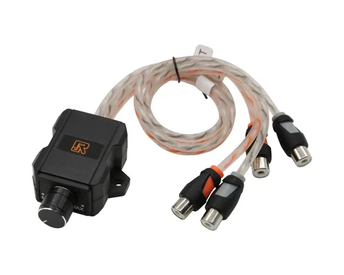 Miniatura 6 de RonDexy Regulador Universal de Graves para Automóvil Control de Nivel, Control de Perilla de Graves del Amplificador de 2 Canales Vía RCA, Montaje
