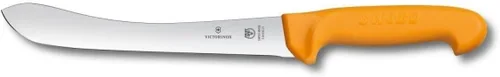 Miniatura 2 de Victorinox Swibo - Cuchillo para desollar de 8 pulgadas, borde recto, punta ensanchada, acero inoxidable, apto para lavavajillas, naranja