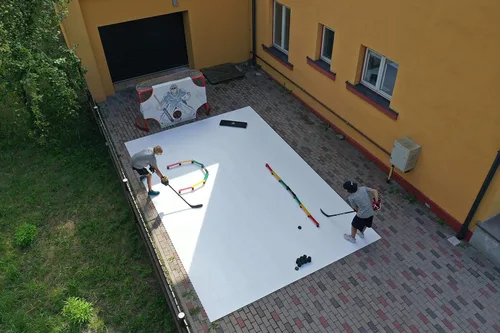 Miniatura 4 de Hockey Revolution My Puzzle Durable Flooring Tiles - Slick Interlocking Training Surface for Stickhandling, Shooting, Passing - Build Your Own