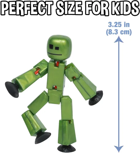 Miniatura 3 de Zing StikBot - Paquete doble – Incluye 2 StikBots – Figuras de acción coleccionables y accesorios, animación Stop Motion, a partir de 4 años