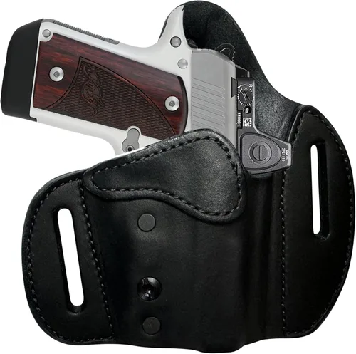Miniatura 41 de Urban Carry LockLeather OWB RMR/RDS - Funda segura y cómoda de cuero/polímero híbrido para una ocultación óptima Diestro Compatible con una