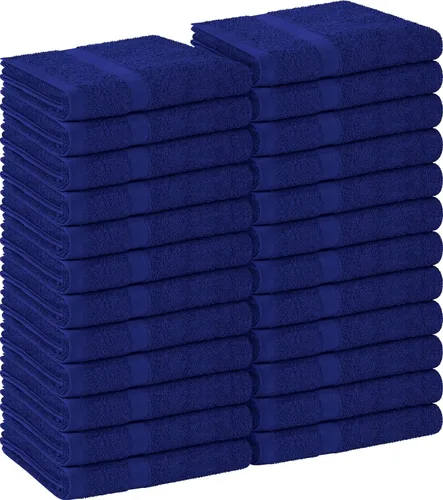 Miniatura 9 de Utopia Towels, Paquete de 24 toallas de salón, no a prueba de blanqueador, 16 x 27 pulgadas, toallas de algodón altamente absorbentes para manos