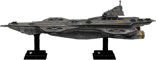 Miniatura 3 de 4D Build, Marvel Studios Avengers Helicarrier, kit de modelo de papel de rompecabezas 3D, kit de modelo de papel de 220 piezas para adolescentes