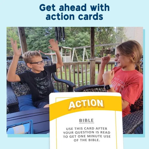 Miniatura 7 de SO YOU THINK YOU KNOW THE BIBLE, Un divertido juego de preguntas para familias, becas y estudio bíblico. Gran regalo cristiano