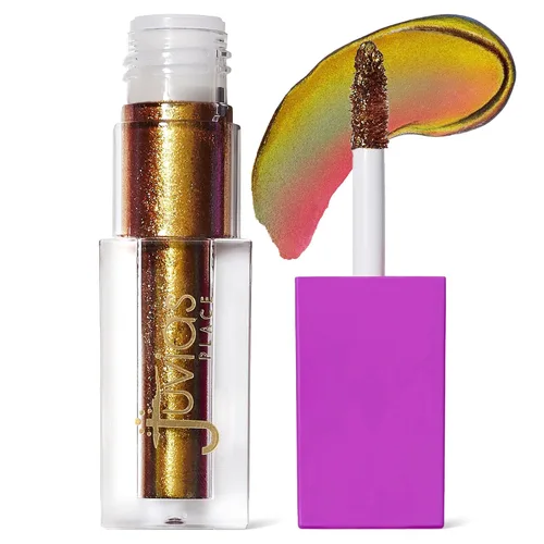Miniatura 10 de Juvia's Place Culture Duochrome - Sombra de ojos líquida multicolor con purpurina para brillo, maquillaje brillante para ojos, kit de maquillaje