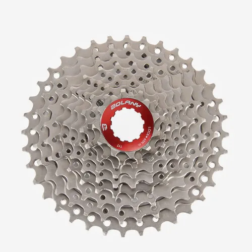 Miniatura 10 de BOLANY Cassette de 8/9/10 velocidades 11-25T/32T/36T/40T/42T/46T/50T apto para bicicleta MTB, bicicleta de carretera, casete ligero, compatible