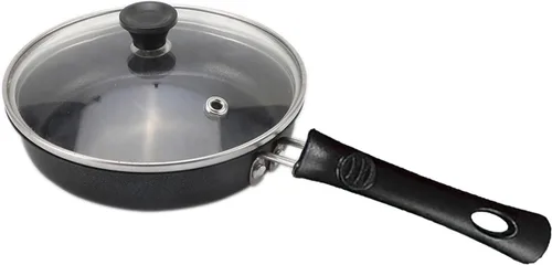 Miniatura 10 de Sartén pequeña para huevos de 4.7 pulgadas, sartén de acero inoxidable, sartén para tortilla de una sola porción, sartén pequeña antiadherente