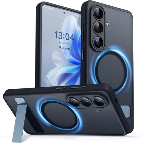 Miniatura 51 de CANSHN Funda diseñada para Samsung Galaxy A16-5G [protección completa de la cámara] [compatible con Magsafe] funda protectora trasera translúcida