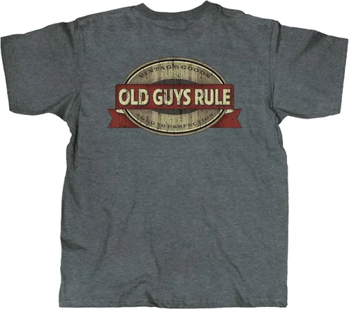 OLD GUYS RULE Camiseta gráfica para hombre, productos vintage envejecidos a la perfección, día del padre, regalo de cumpleaños, divertida camiseta