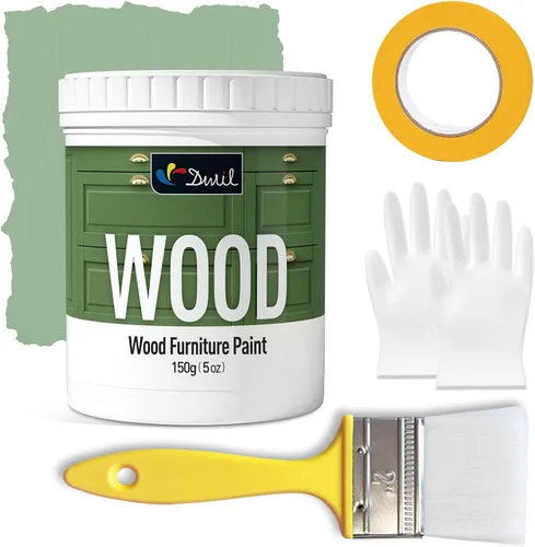 Miniatura 38 de DWIL Pintura para Muebles con Acabado Mate - Pintura para Madera de 16 Oz para Gabinetes, Puertas, Mesas y Cómodas Renovación - A Base de Agua, No