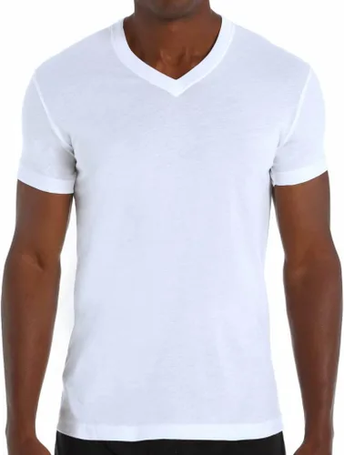 Miniatura 3 de 2(X)IST Camiseta de algodón Pima con cuello en V para hombre
