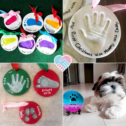 Miniatura 3 de Kit de recuerdo de arcilla para colgar