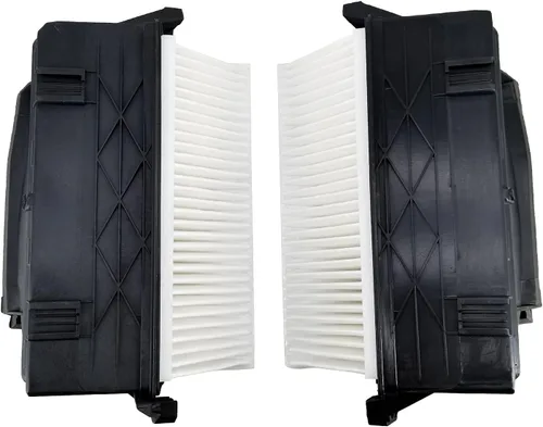 Miniatura 2 de Juego de Filtros de Aire Compatible con Mercedes-Benz ML350 ML320 GL350 GLE350D GLS350D S350 Par Izquierdo y Derecho Reemplazo 6420940000